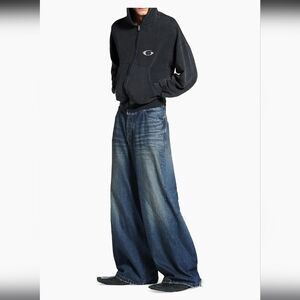 Balenciaga Blue Denim Baggy Jeans UA